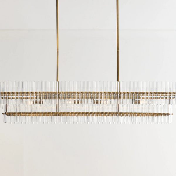 Molly Crystal Linear Chandelier
