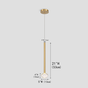 Leslie Crystal Chandelier /Pendant Light For Living Room Dinning Room