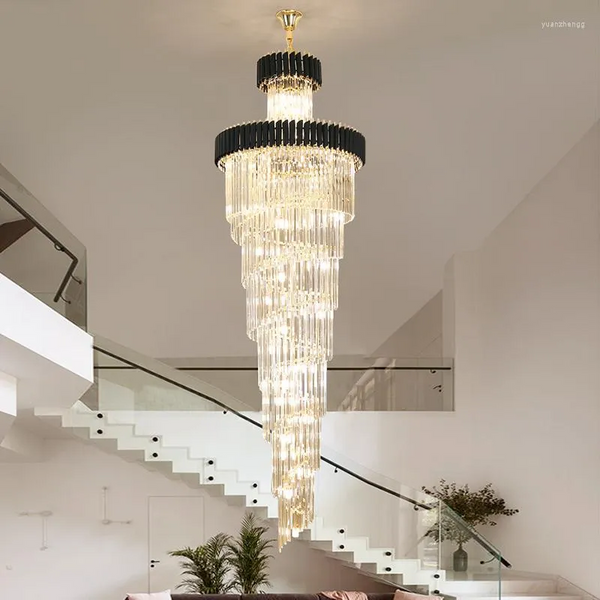CYRUS MULTIPLE TIER CRYSTAL CHANDELIER