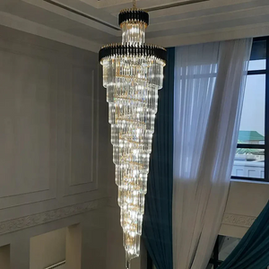 CYRUS MULTIPLE TIER CRYSTAL CHANDELIER