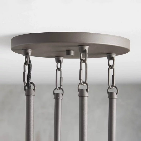 Andreas Round Glass Chandelier