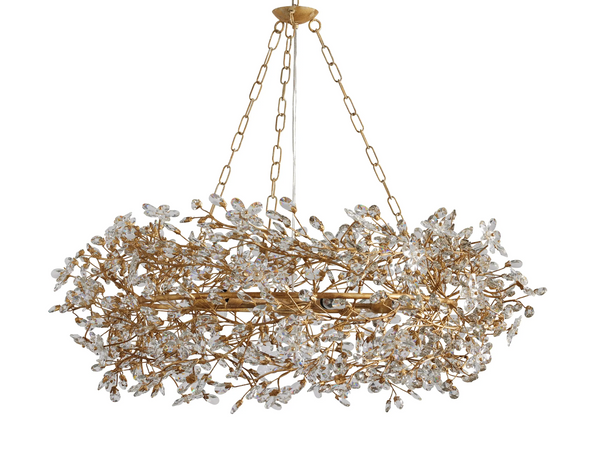 Fiore Crown Crystal Chandelier