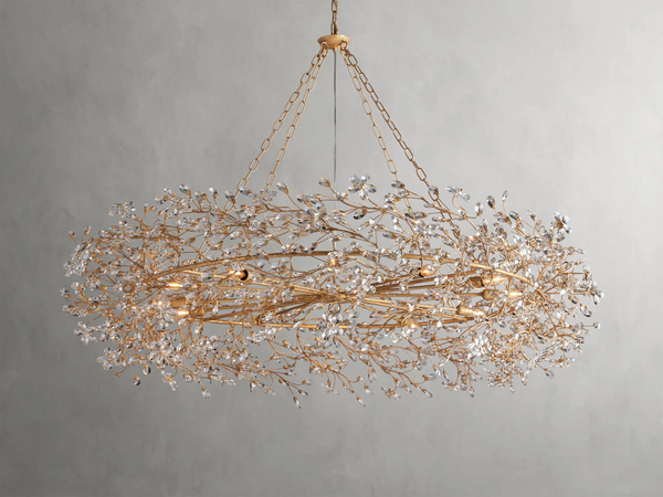 Fiore Crown Crystal Chandelier