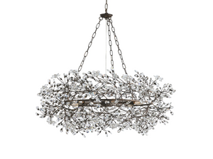 Fiore Crown Crystal Chandelier