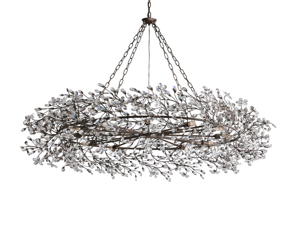 Fiore Crown Crystal Chandelier