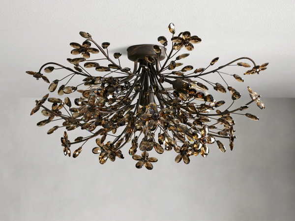 Fiore Crystal Flush Mount
