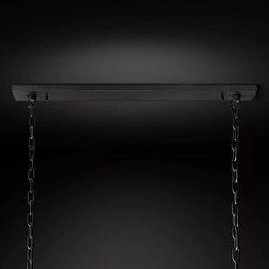 Harlou Crystal Rectangular Dining Room Chandelier 54"