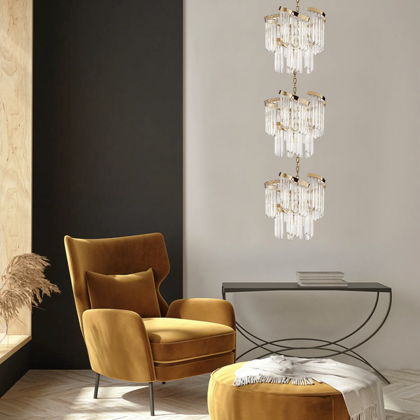 Galy Flow Crystal Chandelier