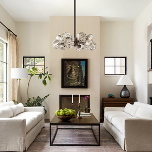 Kristina Clear Glass Chandelier