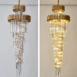 CYRUS MULTIPLE TIER CRYSTAL CHANDELIER