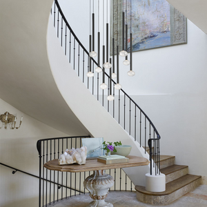 Leslie Crystal Chandelier /Pendant Light For Living Room Dinning Room