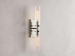 Andreas 2-Light Glass Wall Sconce