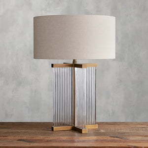 Delsie Glass Table Lamp