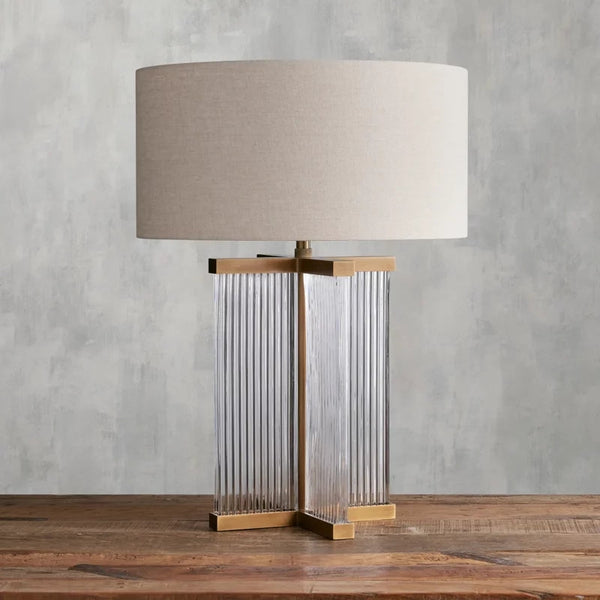 Delsie Glass Table Lamp