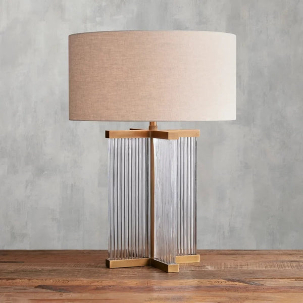 Delsie Glass Table Lamp
