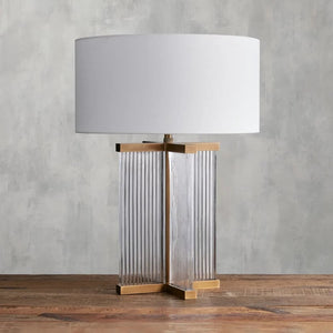 Delsie Glass Table Lamp