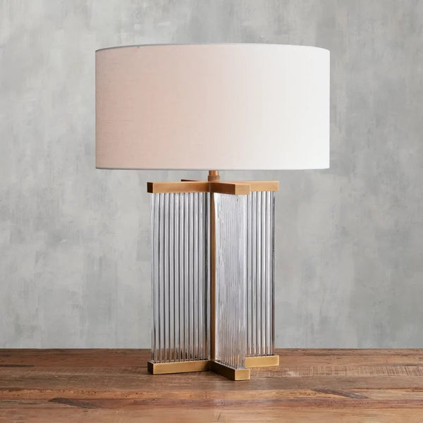 Delsie Glass Table Lamp