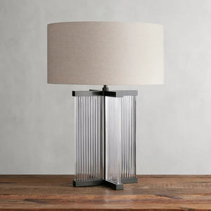 Delsie Glass Table Lamp