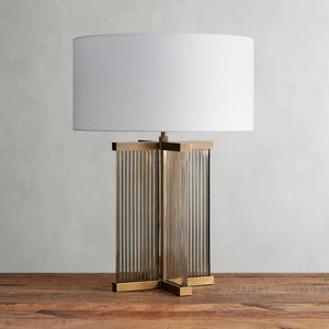Delsie Glass Table Lamp