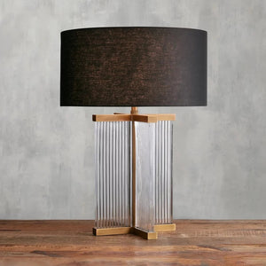 Delsie Glass Table Lamp
