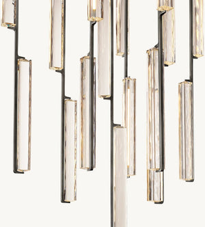 Audubon Crystal Round Chandelier 40"