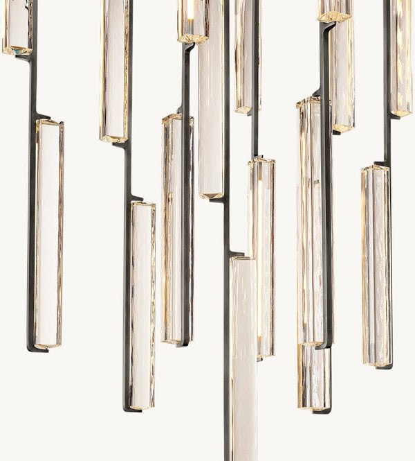 Audubon Crystal Round Chandelier 40"