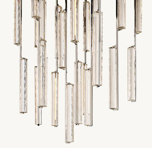 Audubon Crystal Round Chandelier 56"