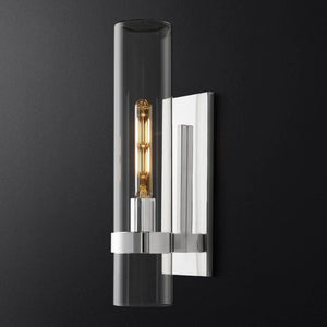 Ravella Blown Glass Grand Bathroom Wall Sconce