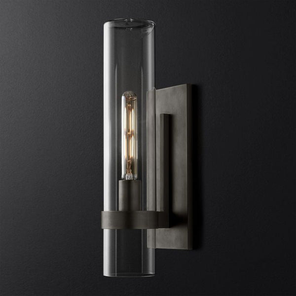 Ravella Blown Glass Grand Bathroom Wall Sconce
