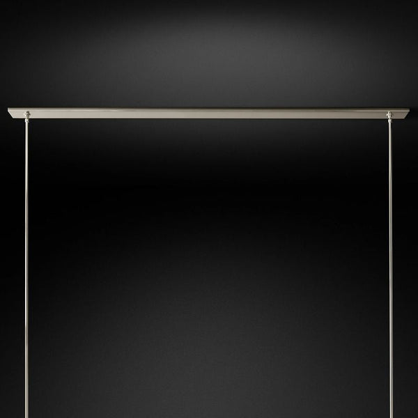 Ravella Blown Glass Linear Chandelier 71"