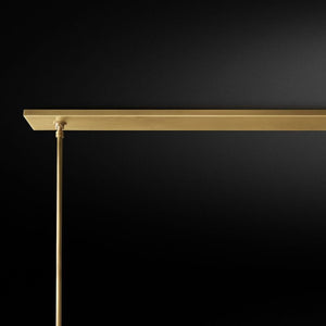 Ravella Blown Glass Linear Chandelier 71"