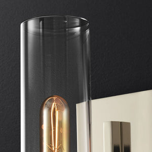 Ravella Blown Glass Bathroom Wall Sconce