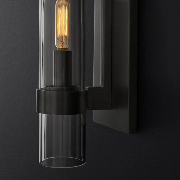 Ravella Blown Glass Bathroom Wall Sconce