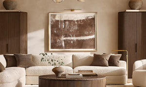 Cabrette Clear Glass Mobile Linear Chandelier