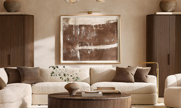 Cabrette Clear Glass Mobile Linear Chandelier