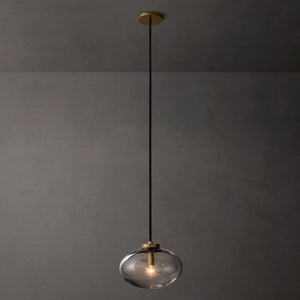 Cabrette Clear Glass Pendant