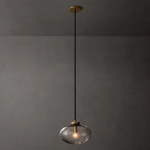 Cabrette Clear Glass Pendant