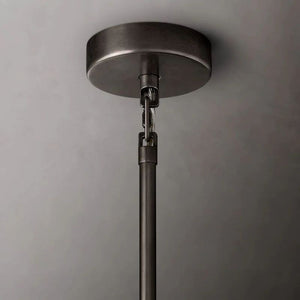 Chiara Clear Glass Tiered Round Chandelier 47" For Living Room