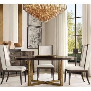 Chiara Smoke Glass Tiered Round Chandelier 62" For Living Room