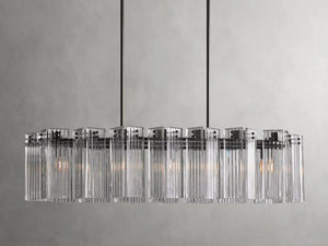 Delsie Oval Glass Chandelier 51''63''72''