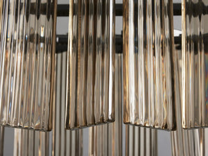 Delsie Oval Glass Chandelier 51''63''72''