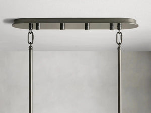 Delsie Oval Glass Chandelier 51''63''72''