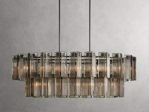 Delsie Oval Glass Chandelier 51''63''72''