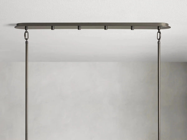 Delsie Oval Glass Chandelier 51''63''72''