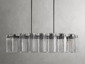 Delsie Oval Glass Chandelier 51''63''72''