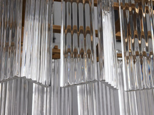 Delsie Oval Glass Chandelier 51''63''72''