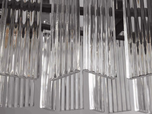 Delsie Oval Glass Chandelier 51''63''72''