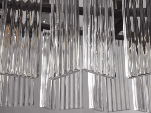 Delsie Oval Glass Chandelier 51''63''72''