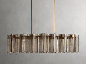 Delsie Oval Glass Chandelier 51''63''72''