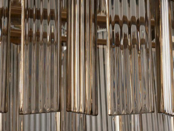 Delsie Oval Glass Chandelier 51''63''72''